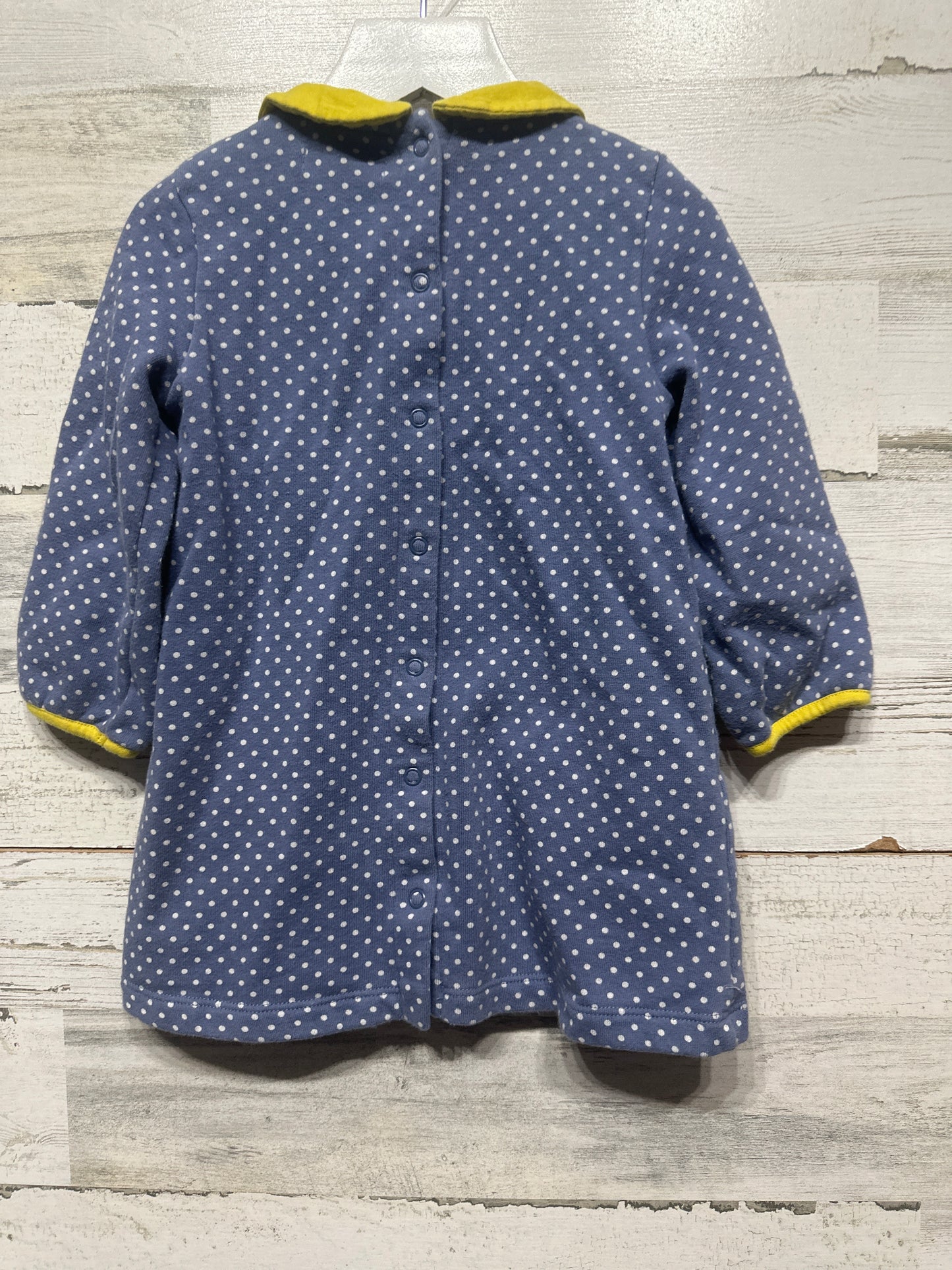 Girls Size 18-24m (92cm) Baby Boden Polka Dot Dress - Good Used Condition