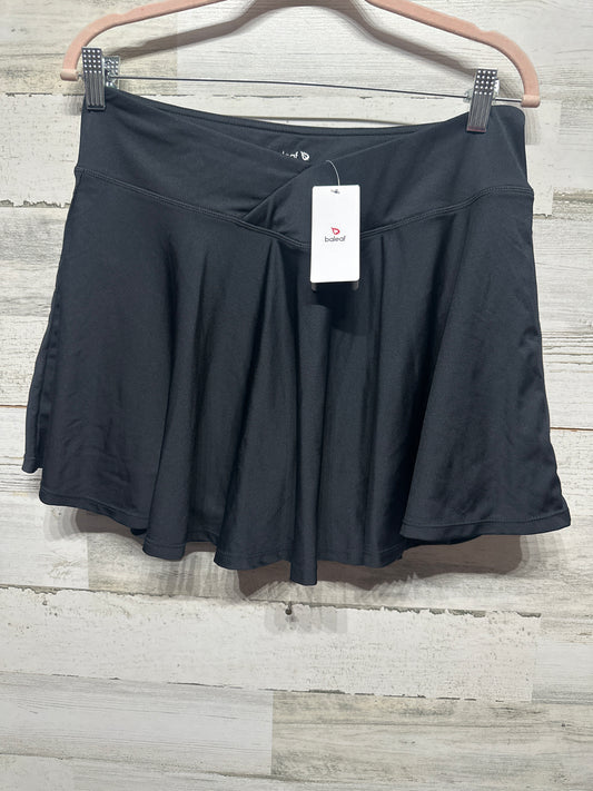 Women's Size Large Baleaf Black Athletic Active Skort - New With Tags