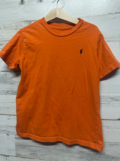Polo Ralph Lauren Orange T-Shirt - Boys Size 7 - Play Condition*