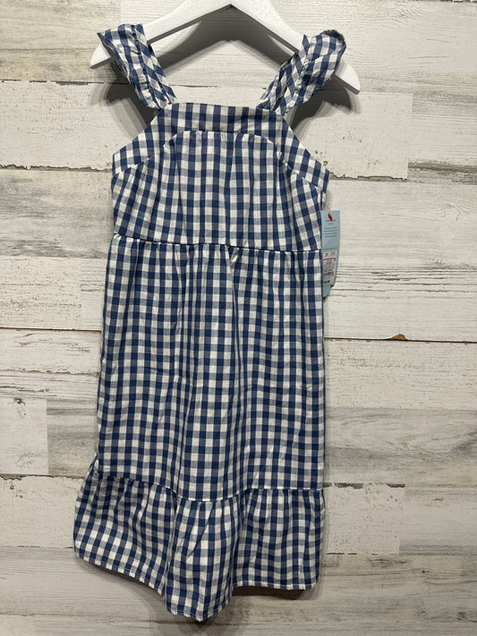 Girls Size 3t Cat and Jack Blue Plaid Dress - New With Tags