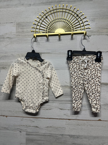 Long Sleeve Clothing Lot - 3 Pieces - Girls Size 3m/3-6m - Very Good Used Condition