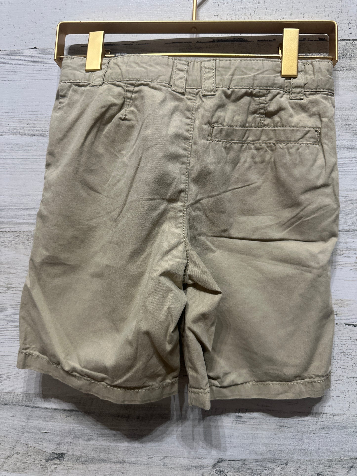 Boys Preowned Size 7 Cat & Jack Khaki Adjustable Waist Shorts - Play Condition*