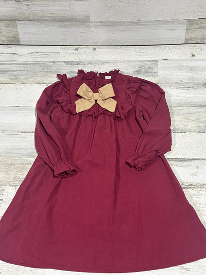 Bow Dress - SHEIN- Girls Size 7 - Very Good Used Condition