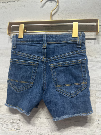 Boys Size 12m Cat and Jack Distressed Denim Shorts - Very Good Used Condition