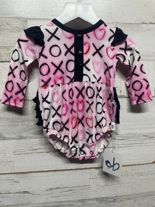 Size 0-3m Birdie Bean Bamboo Bella XOXO Long Sleeve Bubble - New With Tags