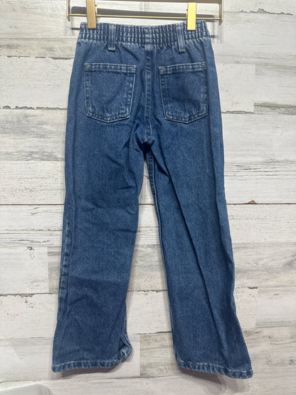 Boys Size 6 Regular Rustler Vintage 100% Cotton Jeans - Good Used Condition