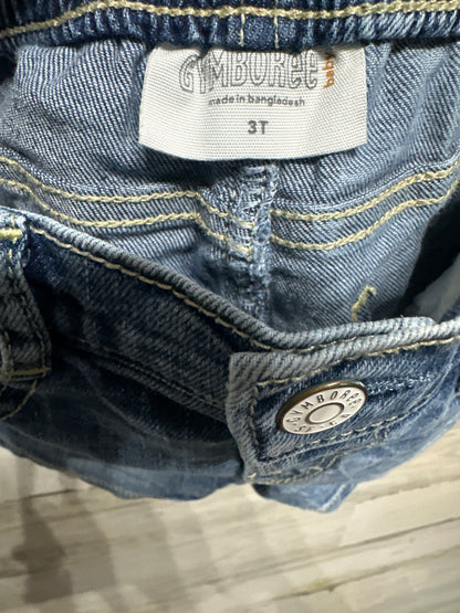 Size 3t Gymboree Denim Shorts - Very Good Used Condition