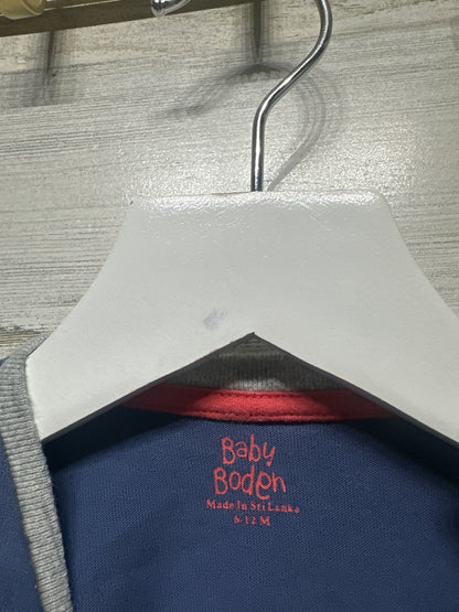 Size 6-12m Baby Boden Applique Shirt - Good Used Condition