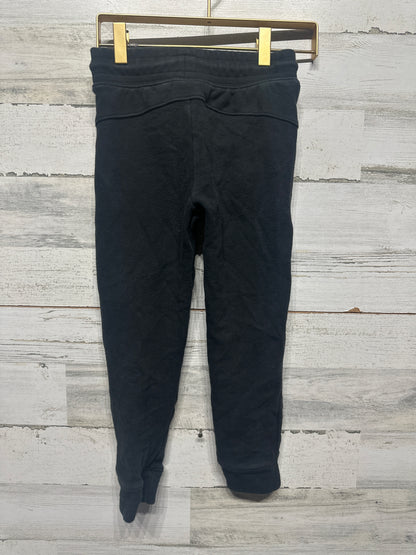 Boys Size 6/7 Member's Mark Black Sweatpants - Good Used Condition*