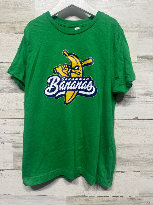 Size Medium Youth Savannah Bananas T-Shirt With Signatures - Very Good Used Condition