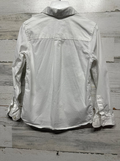 Size 6 H&M White Button Up Shirt - Good Used Condition