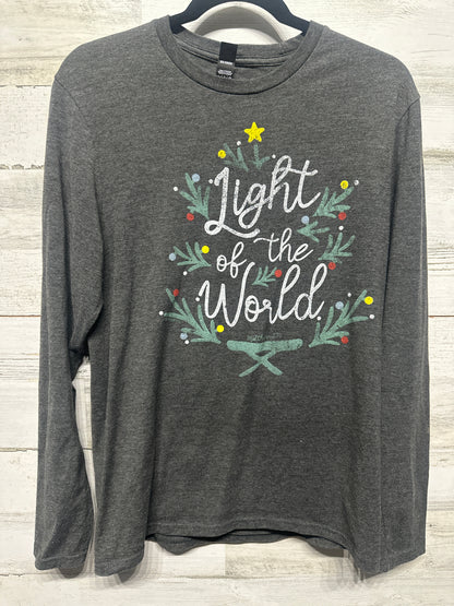 Women’s Size Small Light Of The World Holiday Long Sleeve Shirt - Very Good Used Condition