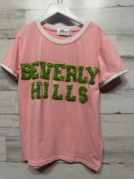 Girls Size 10 Lola and The Boys Beverly Hills Shirt - Good Used Condition