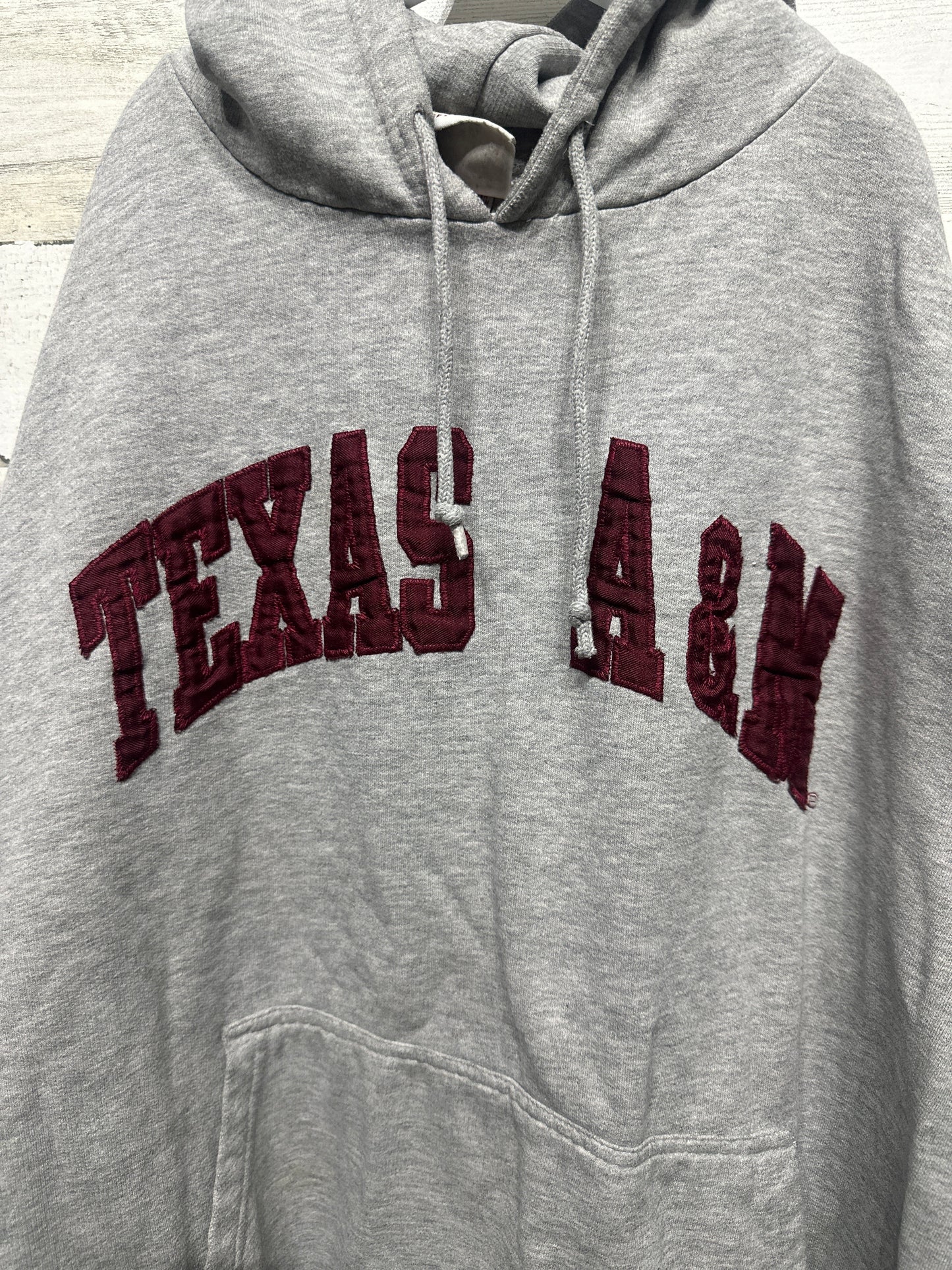 Vintage Red Oak Sportswear Texas A&M Hoodie (Fits XL/XXL) - Good Used Condition