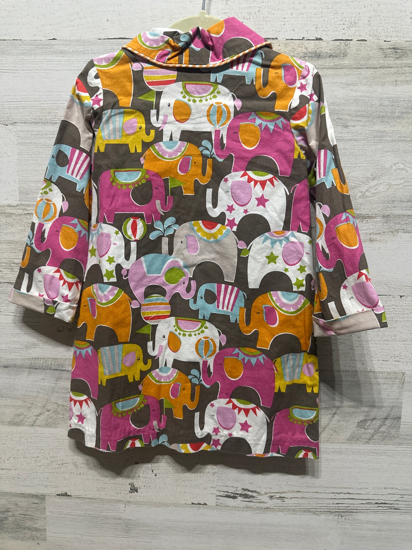 Girls Size 3t Red Beans Elephant Dress - Good Used Condition