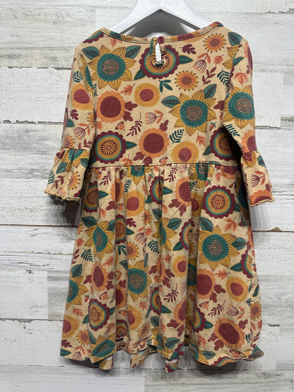 Ruffle Butts Fall Floral Dress - Girls Size 7 - Very Good Used Condition