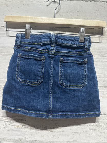 Girls Size 4/5 XS Cat & Jack Denim Skirt - Very Good Used Condition