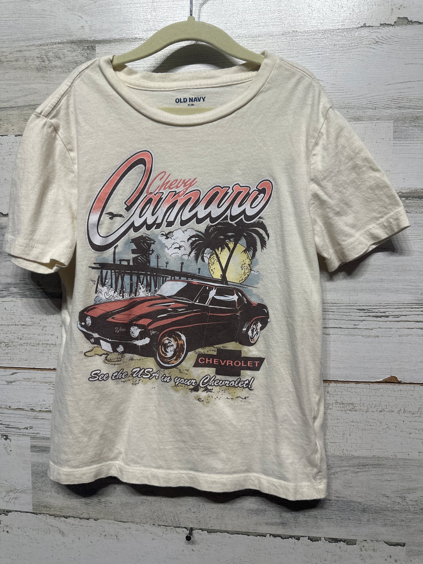 Boys Size 8 (Medium) Old Navy Camaro Shirt - Very Good Used Condition