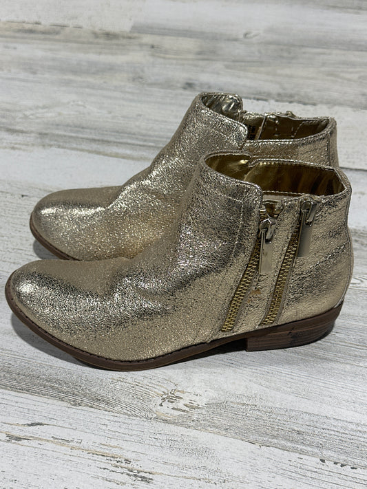 Gold Boots - Size 2 (Youth) Kidpik - Good Used Condition
