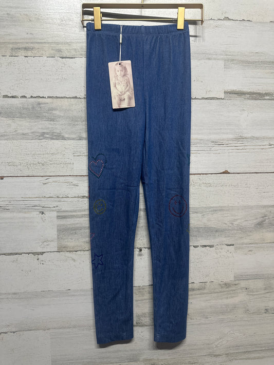 Size 7 Baby Sara Rhinestone Jeggings - New With Tags