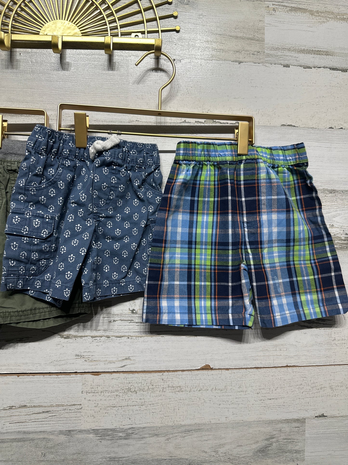 Boys Size 24m Carter's / Child of Mine Shorts Lot (4 Pieces) - Good Used Condition
