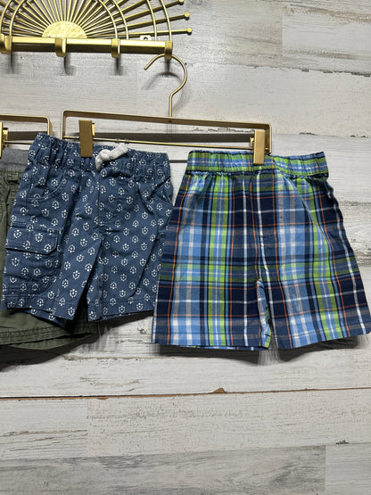 Boys Size 24m Carter's / Child of Mine Shorts Lot (4 Pieces) - Good Used Condition