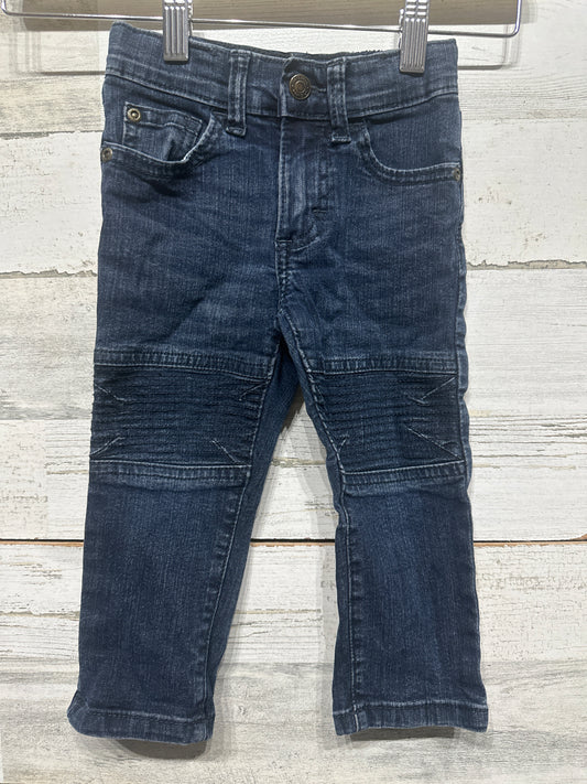 Boys Preowned Size 2t Wrangler Moto Jeans - Good Used Condition