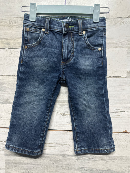 Wrangler Retro Slim Straight Adjustable Waist Jeans Boys 2T Regular VGUC
