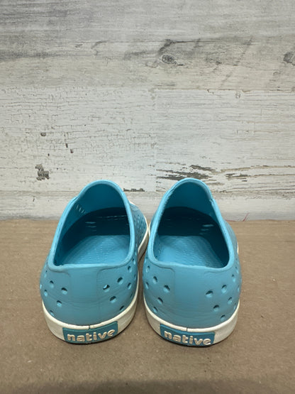 Size 8 Toddler Native Blue Slip On Shoes - Good Used Condition*
