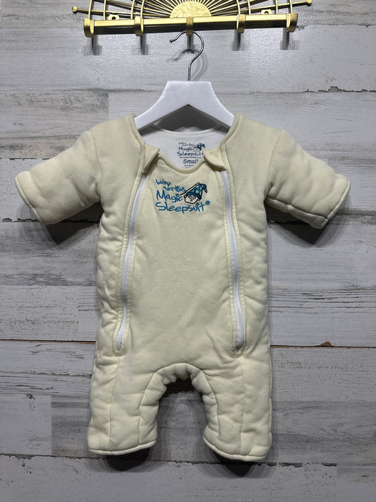 Preowned Size Small (3-6m) (12-18 lbs) Baby Merlin’s Magic Sleepsuit - Good Used Condition*