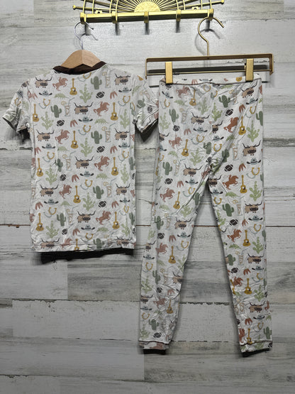 Boys Size 8 Kickee Pants Bamboo Pajama Set - Play Condition*