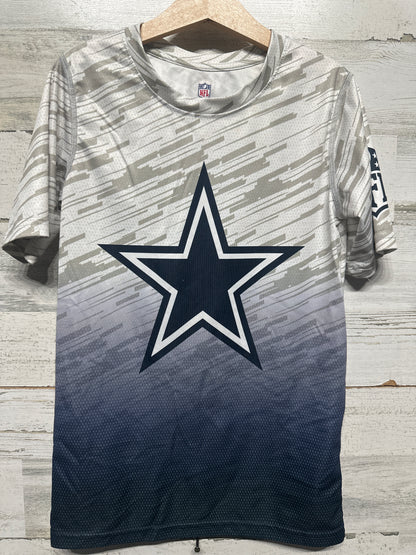 Boys Size 8 Small NFL Dallas Cowboys Shirt - Good Used Condition