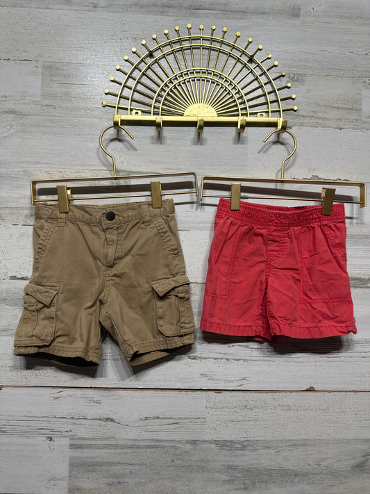 Boys Preowned Size 2t Cherokee and Carter’s Shorts - Good Used Condition