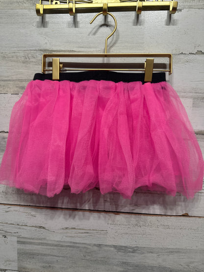 Girls Preowned Size Youth Large Pink Tulle Tutu Skirt - Good Used Condition