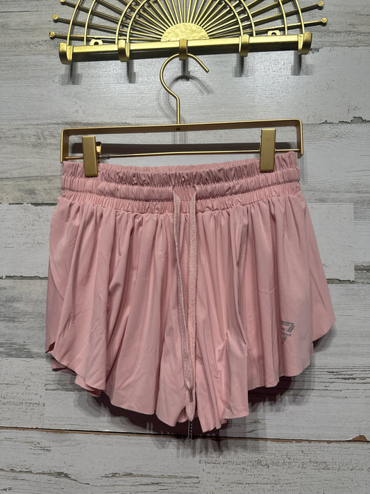 Girls Size Small Light Pink Flowy Shorts - Good Used Condition