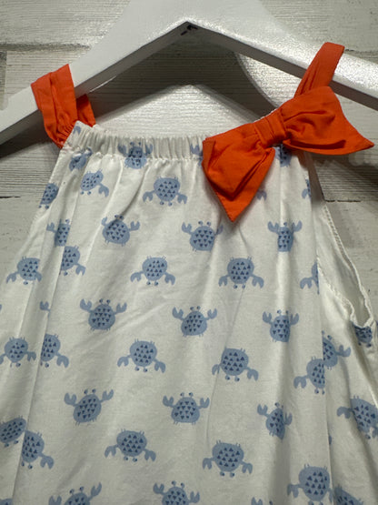 Size 3t Gymboree Crab Dress - Very Good Used Condition