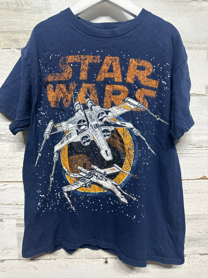 Boys Size 8-10 Medium Star Wars Shirt - Very Good Used Condition