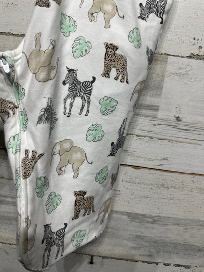 Size 0-3m Aden & Anais Essentials Safari Velcro Swaddle - Very Good Used Condition