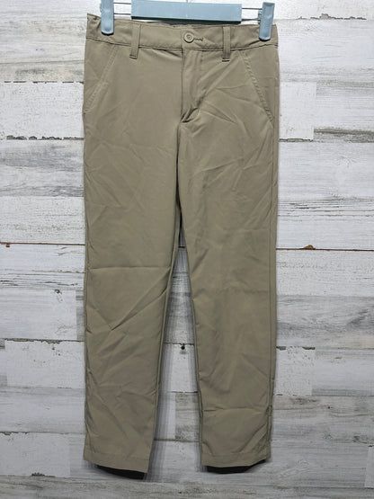 Quick Dry Khaki Adjustable Waist Pants - Cat & Jack Boys Size 8 - Very Good Used Condition