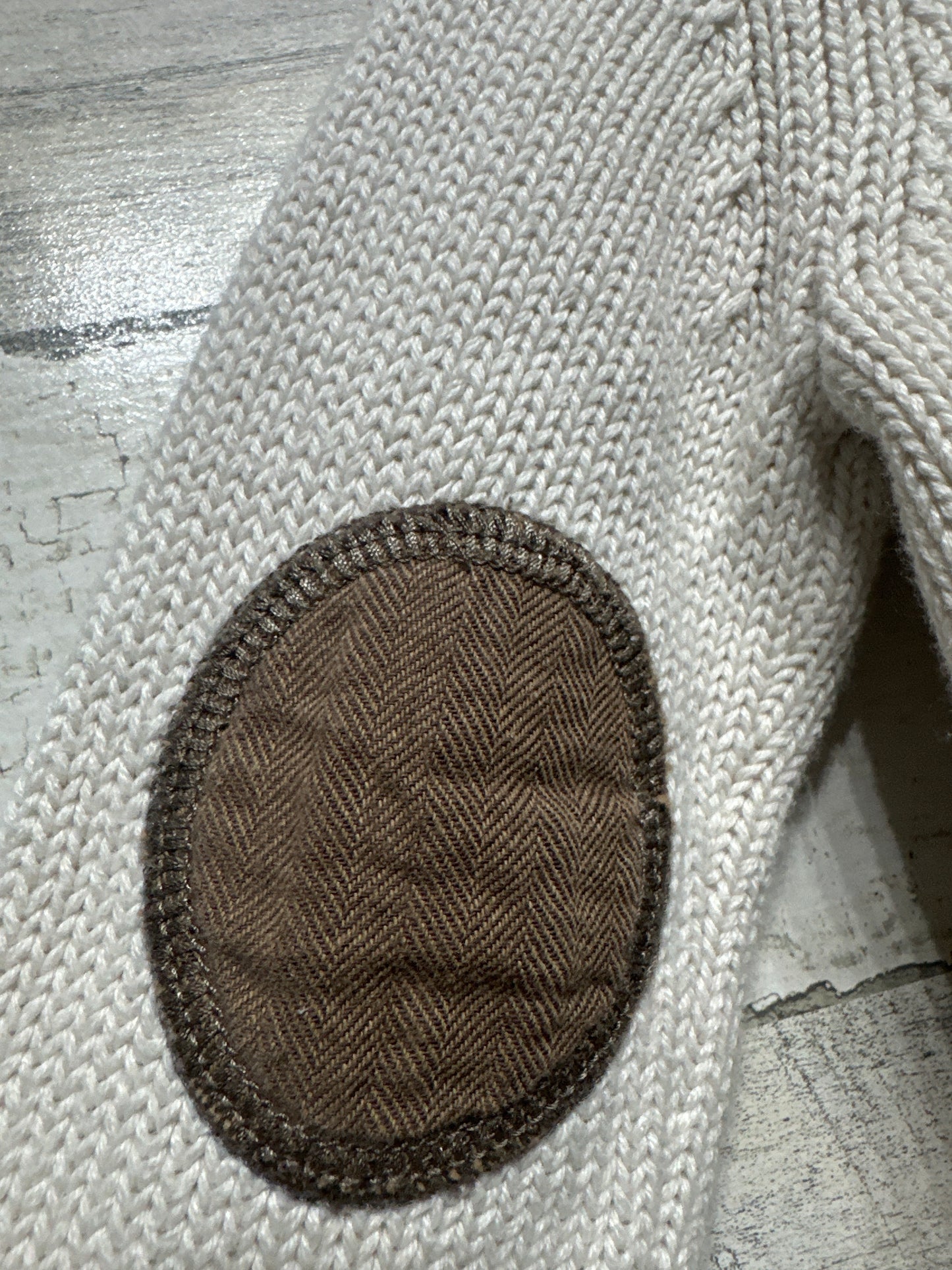 Size 3-6m Gymboree Beige Sweater - Very Good Used Condition