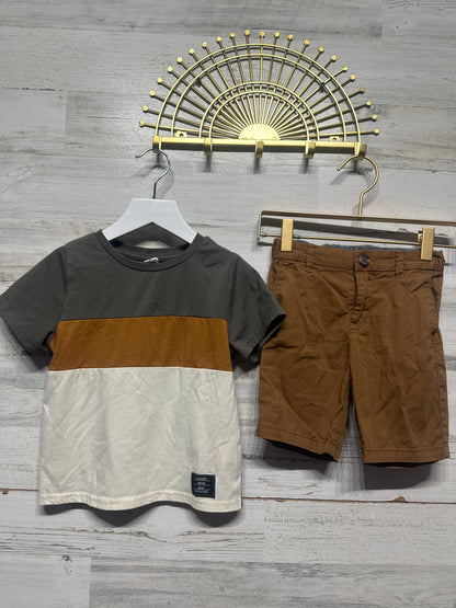 Size 4t Short Sleeve/Shorts Clothing Lot (4 Pieces) - Very Good Used Condition