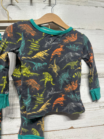 Boys 2t Cat and Jack Cotton Dino PJ Set (4 Pieces) - Good Used Condition*