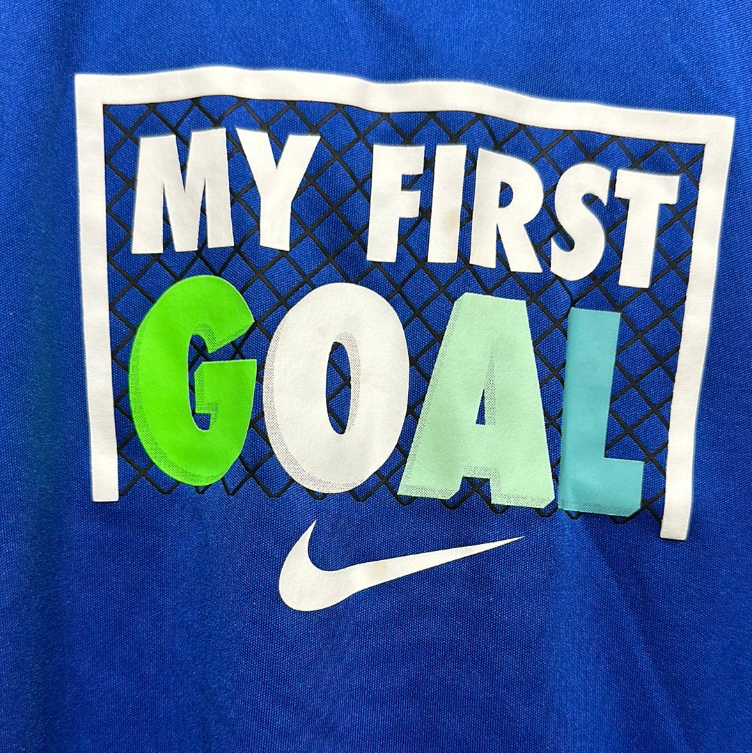 Boys Size 24m Nike My First Goal Drifit Shirt - Play Condition