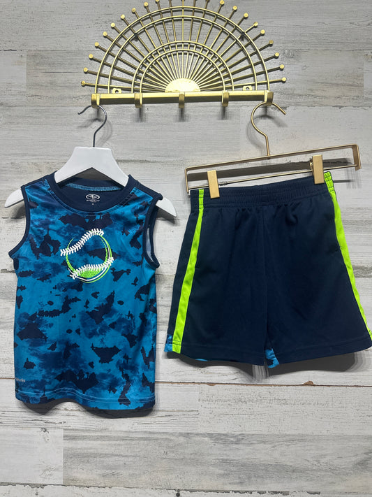 Boys Size 4t Athletic Works Driworks Baseball Set - Good Used Condition