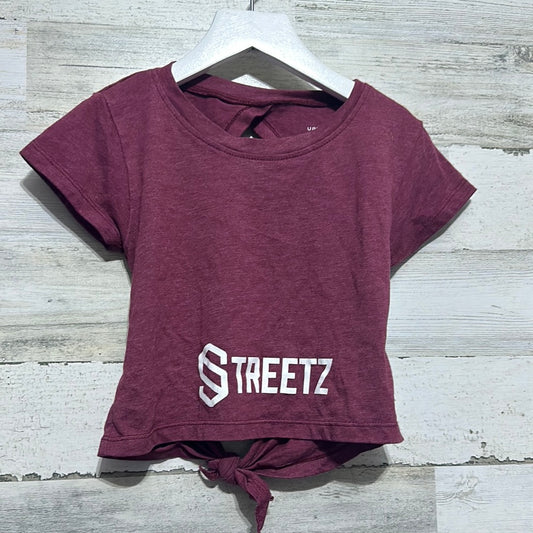 Girls Size LC (fits like 7/8) Streetz dance - girls open back top - good used condition