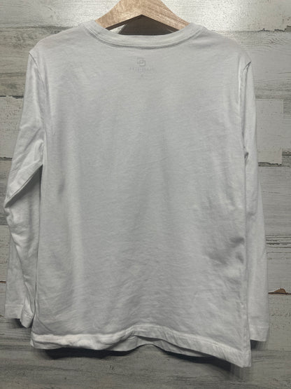 Size 6 Class Club Long Sleeve White Shirt - Good Used Condition