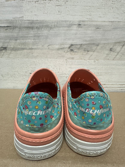Girls Size Youth 3 Skechers Foamies Slip On Shoes - Good Used Condition