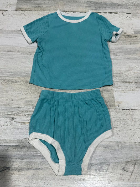 Ribbed Two Piece Set - Cat and Jack - Size 24m - Good Used Condition