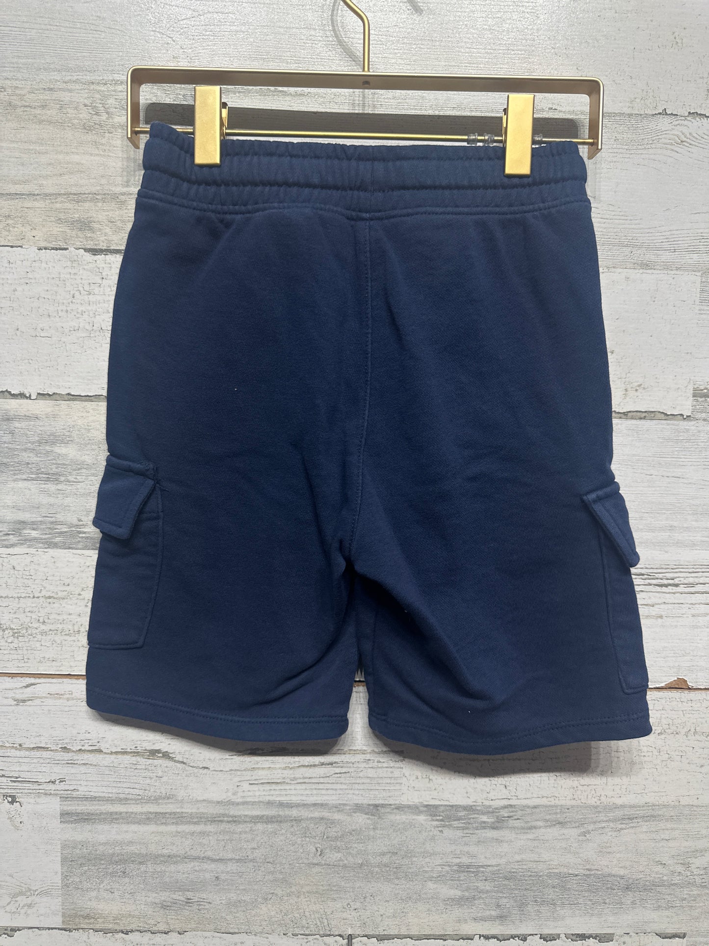 Boys Size 7 H&M Navy Blue Cargo Shorts - Very Good Used Condition