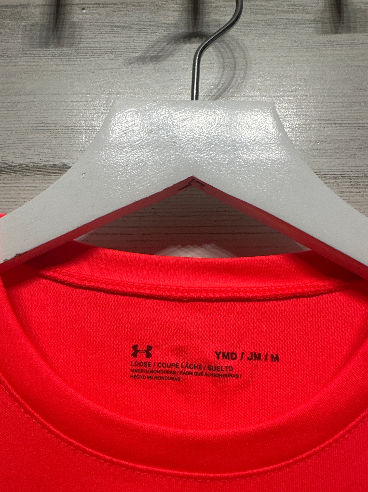 Boys Size Medium (10/12) Loose Under Armour Sleeveless Shirt - Very Good Used Condition